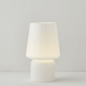 White Little Glass Urban Outfitters Table Lamp Wireless